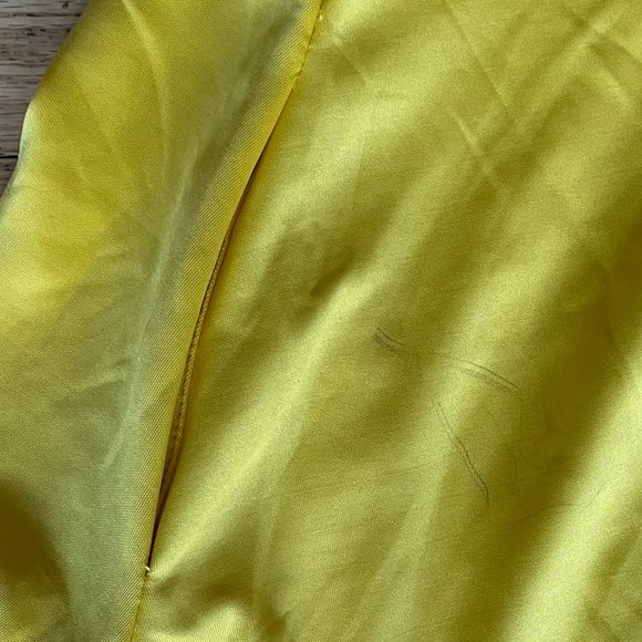 Beautiful Handmade Golden Yellow  Women's Skirt With Pockets - Picture 6 of 7